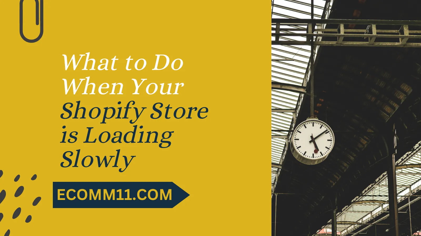 What to Do When Your Shopify Store is Loading Slowly
