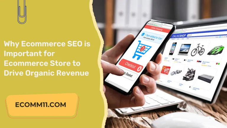 Why Ecommerce SEO is Important for Ecommerce Store to Drive Organic Revenue