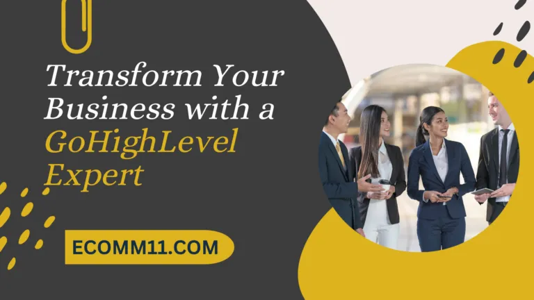 Transform Your Business with a GoHighLevel Expert