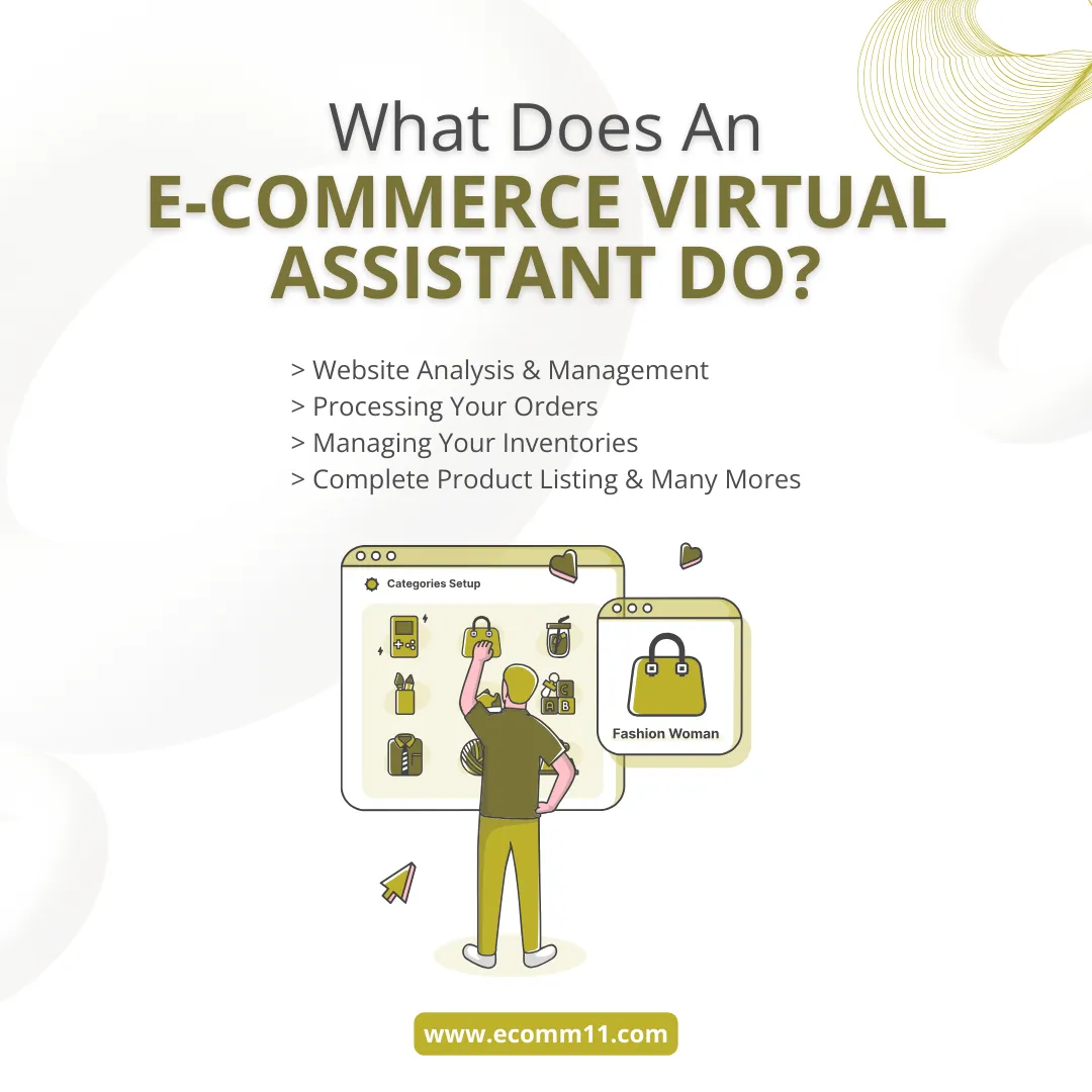 Ecommerce virtual assistant tasks