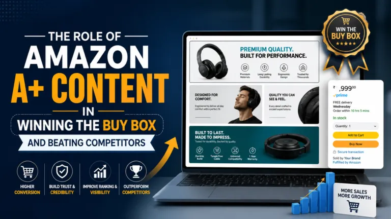 The Role of Amazon A+ Content in Winning the Buy Box and Beating Competitors